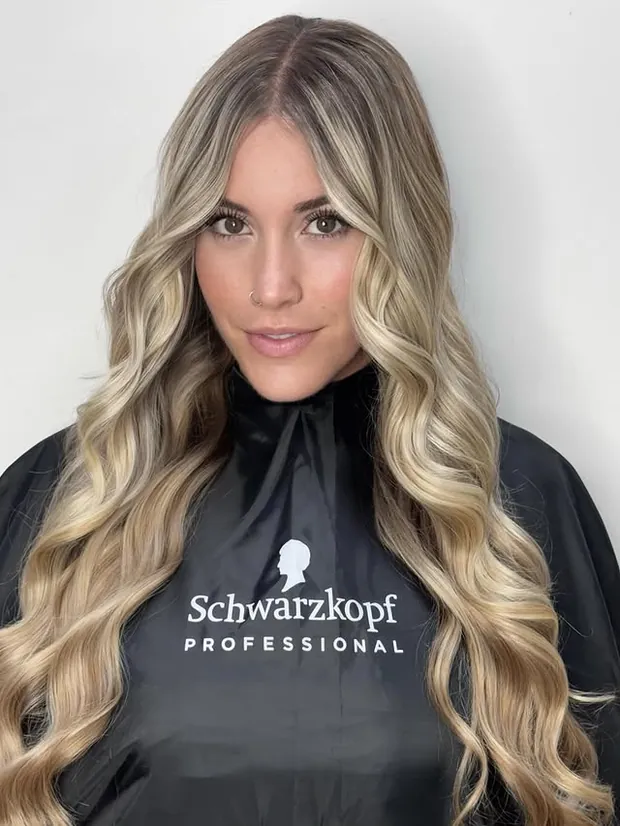 Balayage rubio